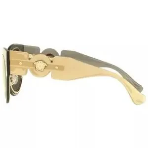 VERSACE Women\'s Sunglasses, COLOR:  TRANSPARENT BROWN MIRROR, GOLD-TONE Versace | Accessories | Versace Womens Sunglasses Color  main image 2